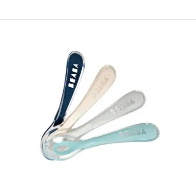 BEABA Toddler’s Self Feeding Silicone Spoons