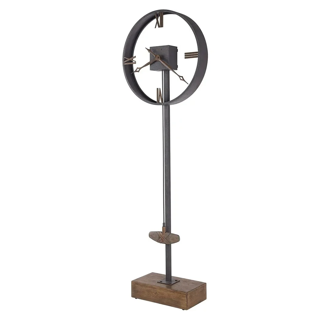 Howard Miller Grandfather Floor Clock - Gold Finished