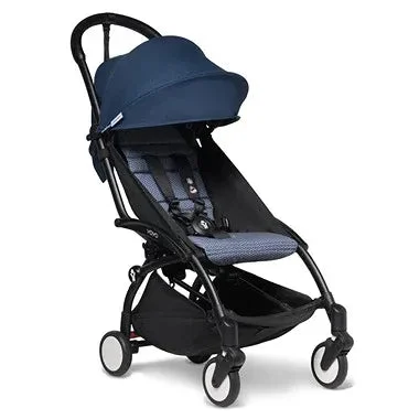 Babyzen YOYO2 Stroller Bundle Black and Air France - Blue (See Description)