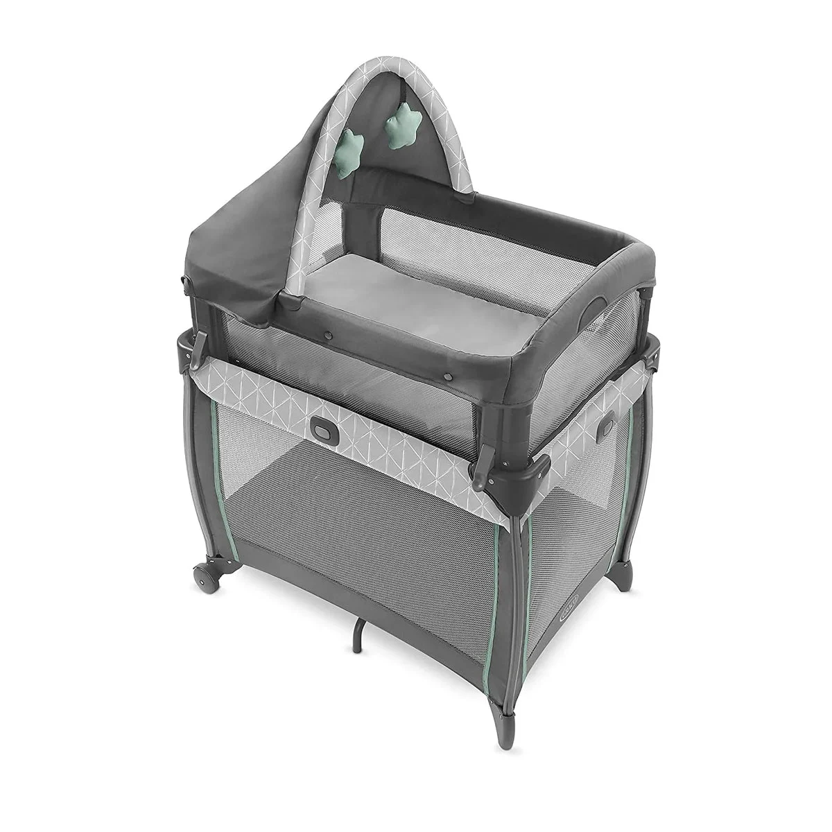 Graco My View 4-in-1 Bassinet - Derby Polyester