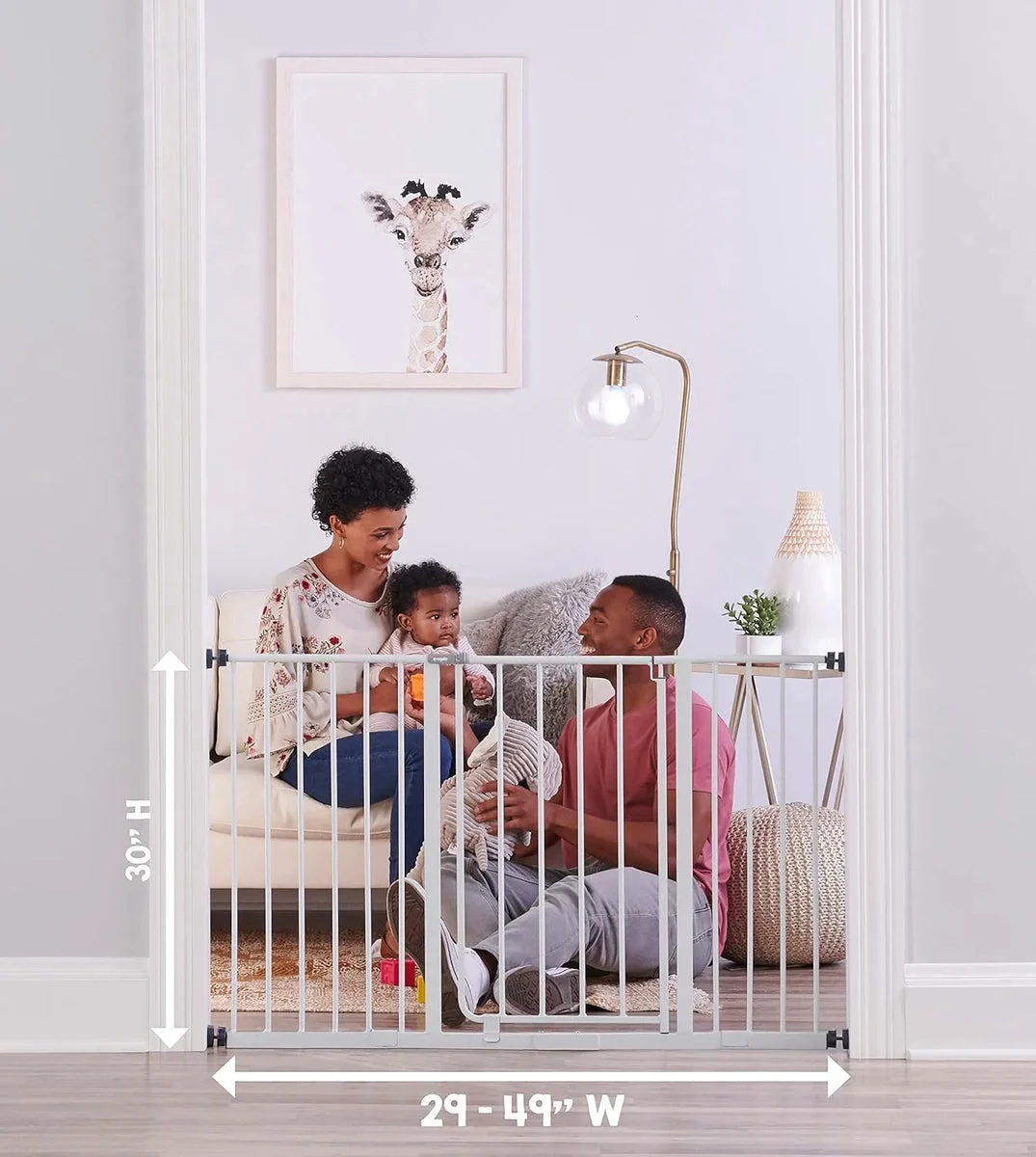 Regalo Easy Open 47-Inch Extra Wide Baby Gate