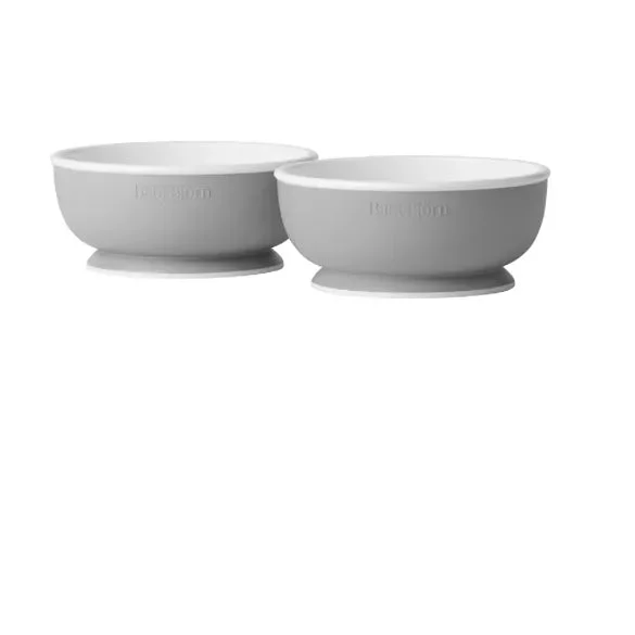 BabyBjörn BabyBjrn Baby Bowl, 2-pack - Gray
