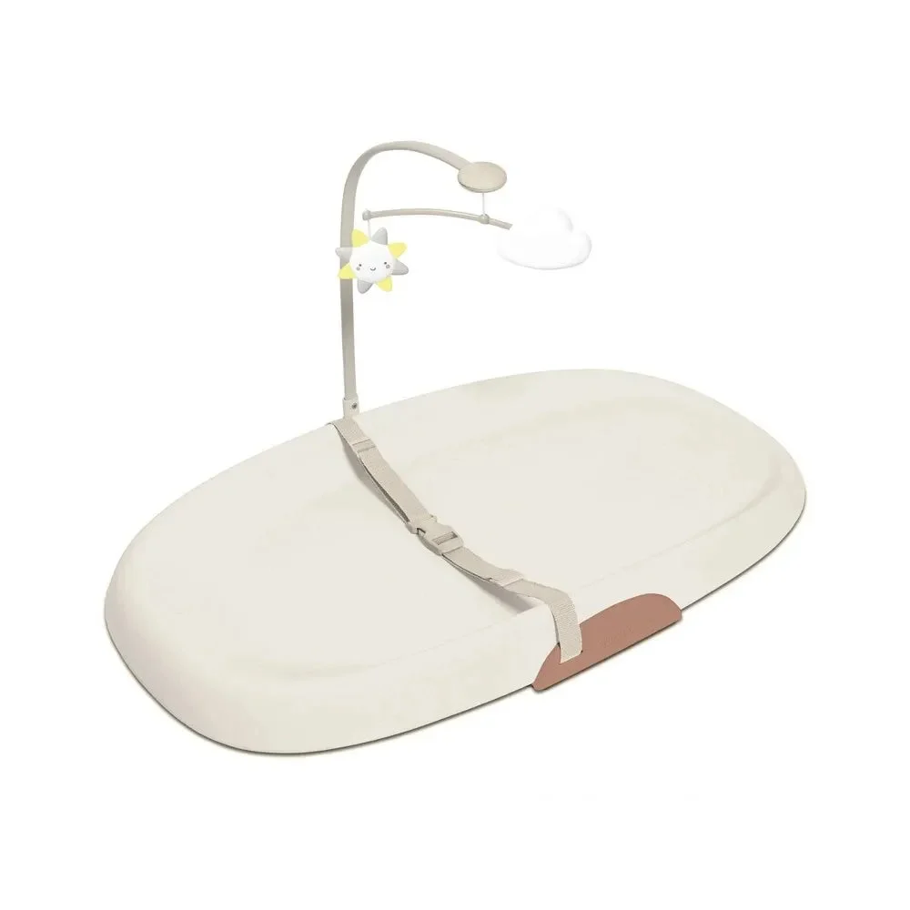 Skip Hop Nursery Style Wipe-Clean Changing Pad - Oat