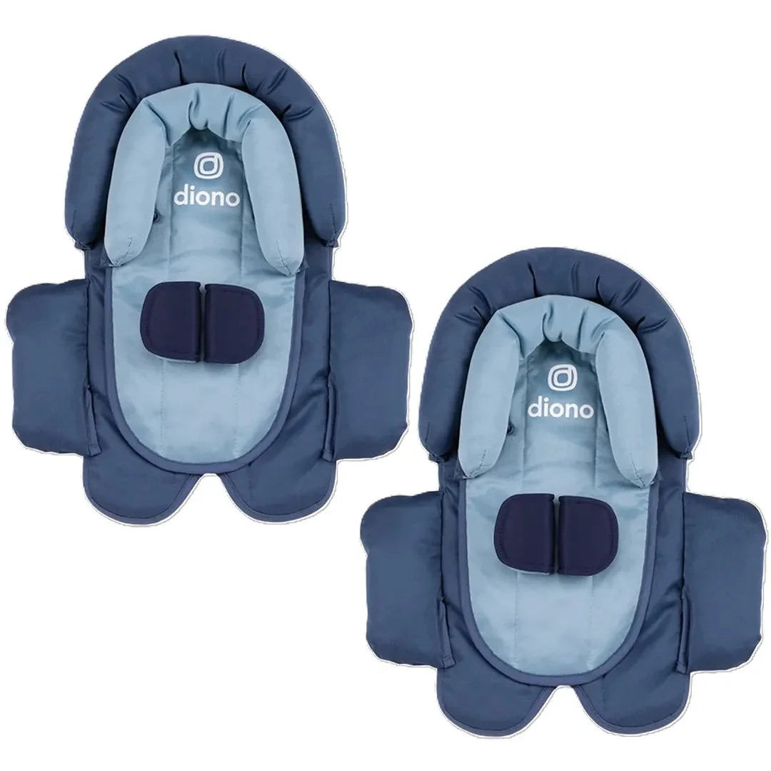 Diono Cuddle Soft® 2-in-1 Head Support - 2 Pack- Blue Surge
