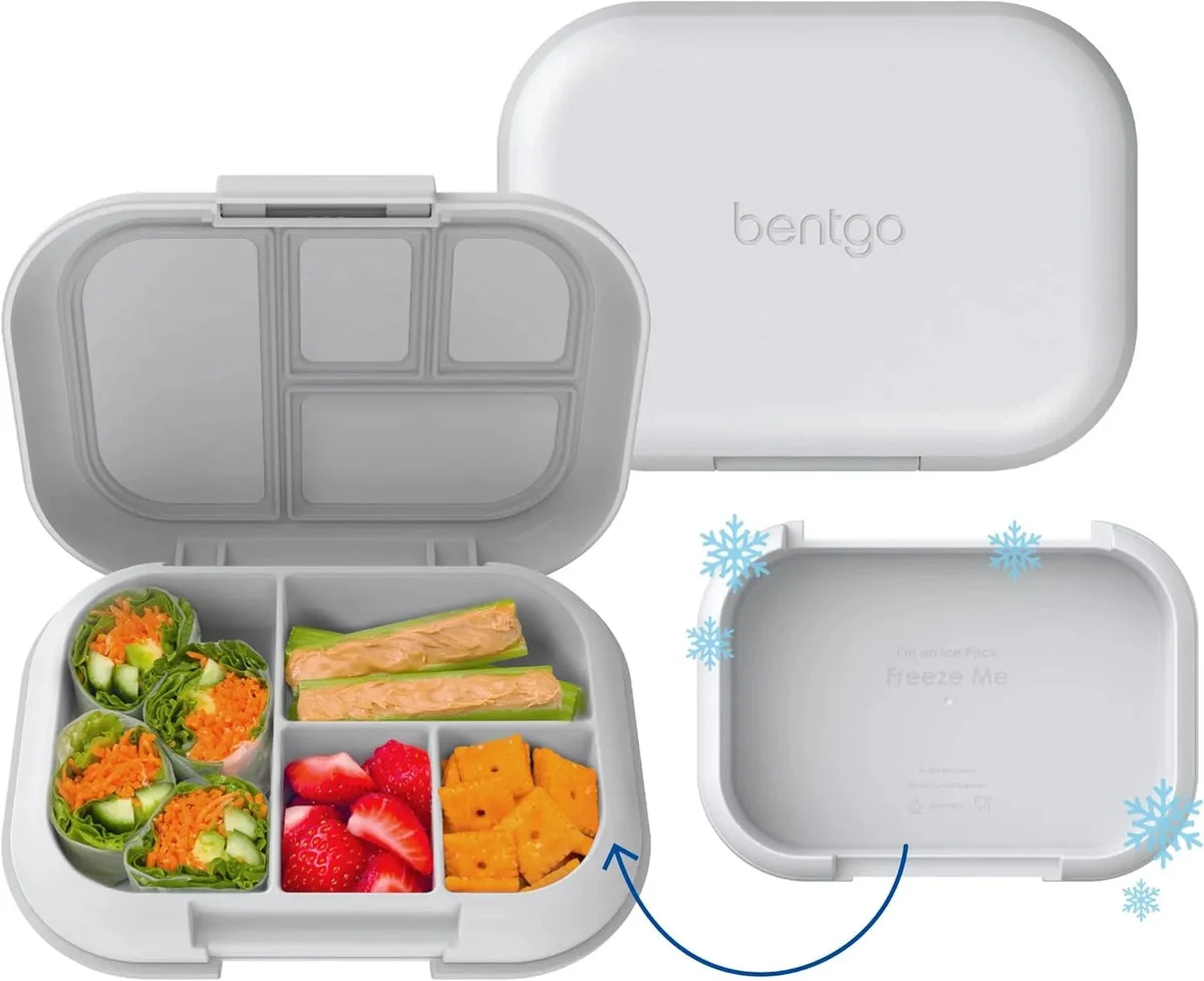 Bentgo Kids Leak-Proof Lunch Box - Gray