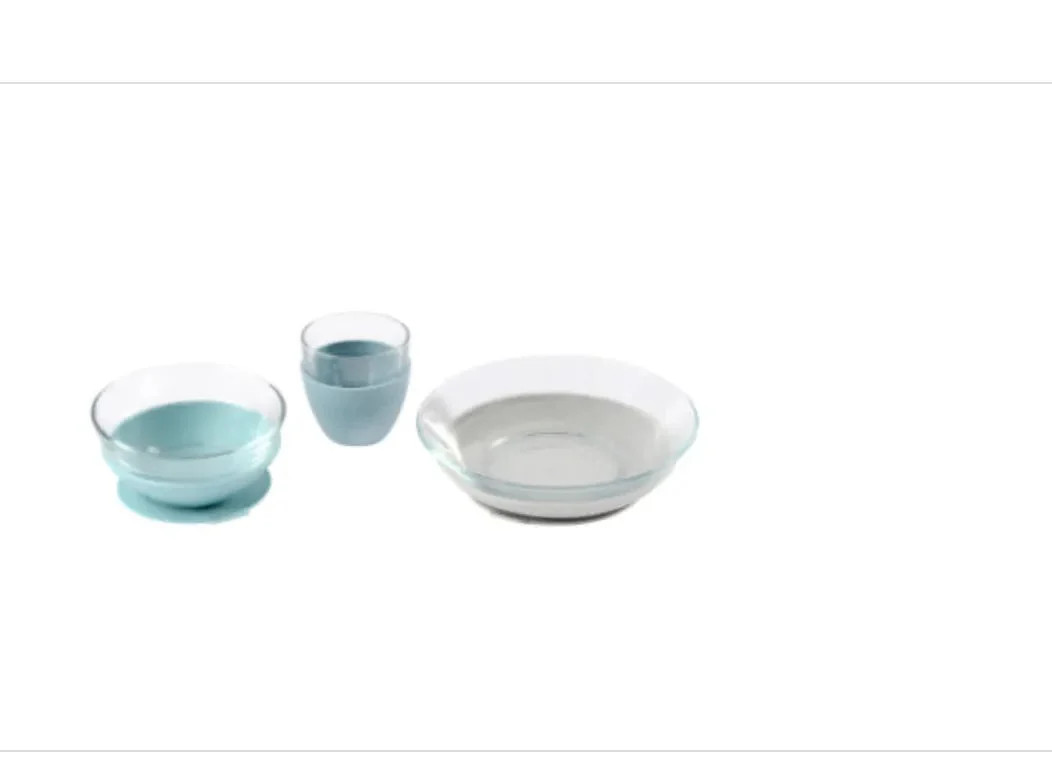 BEABA Jungle Glass Meal Set