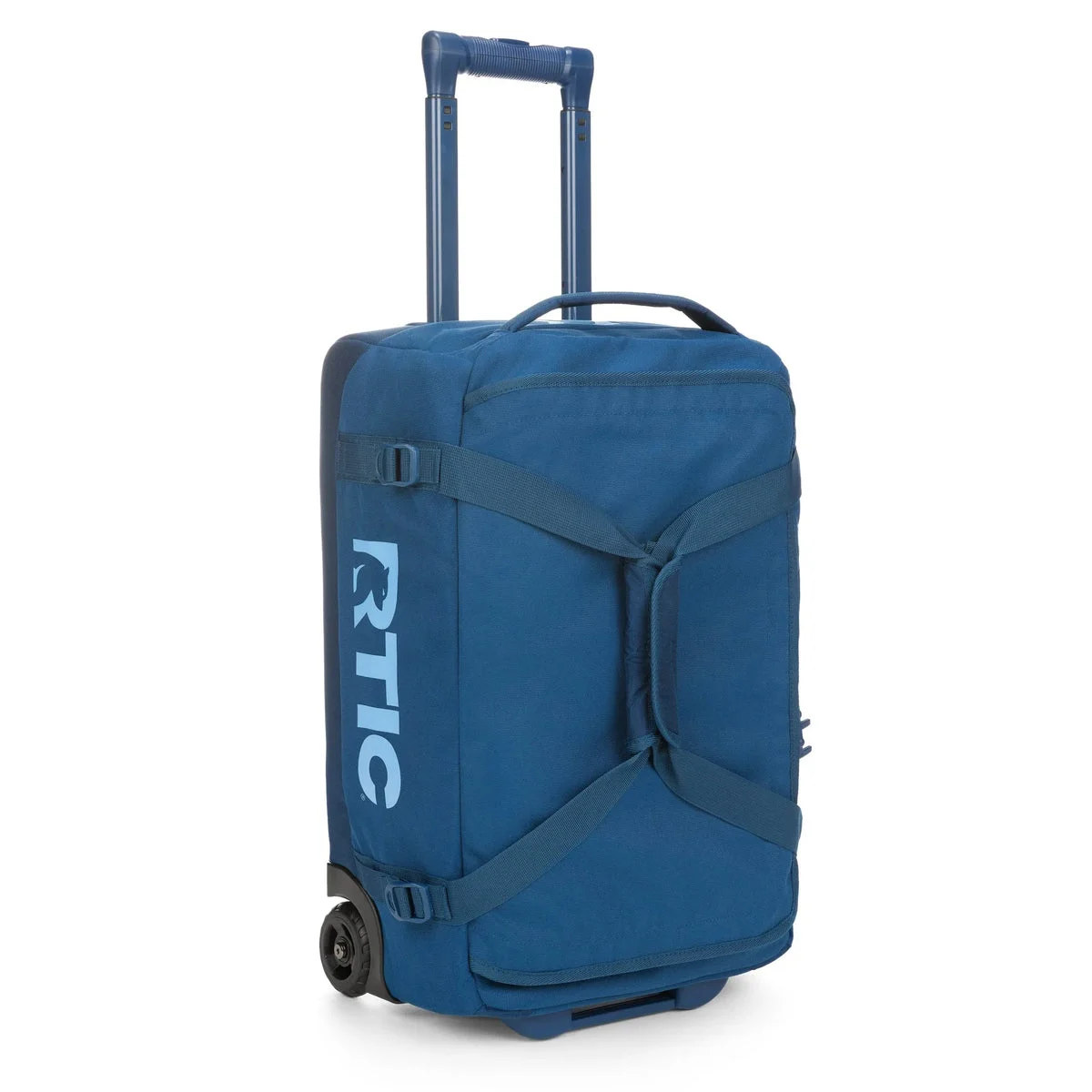RTIC Outdoors 45L RTIC Outdoors Road Trip Structured Collapsible Duffle Bag Rolling Medium - Navy