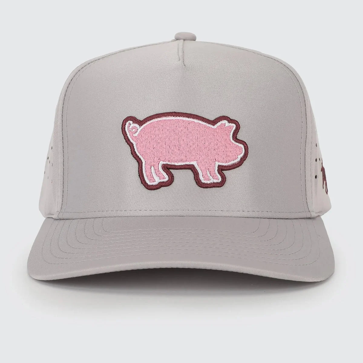 Waggle Adjustable Baseball Hat - Light Gray