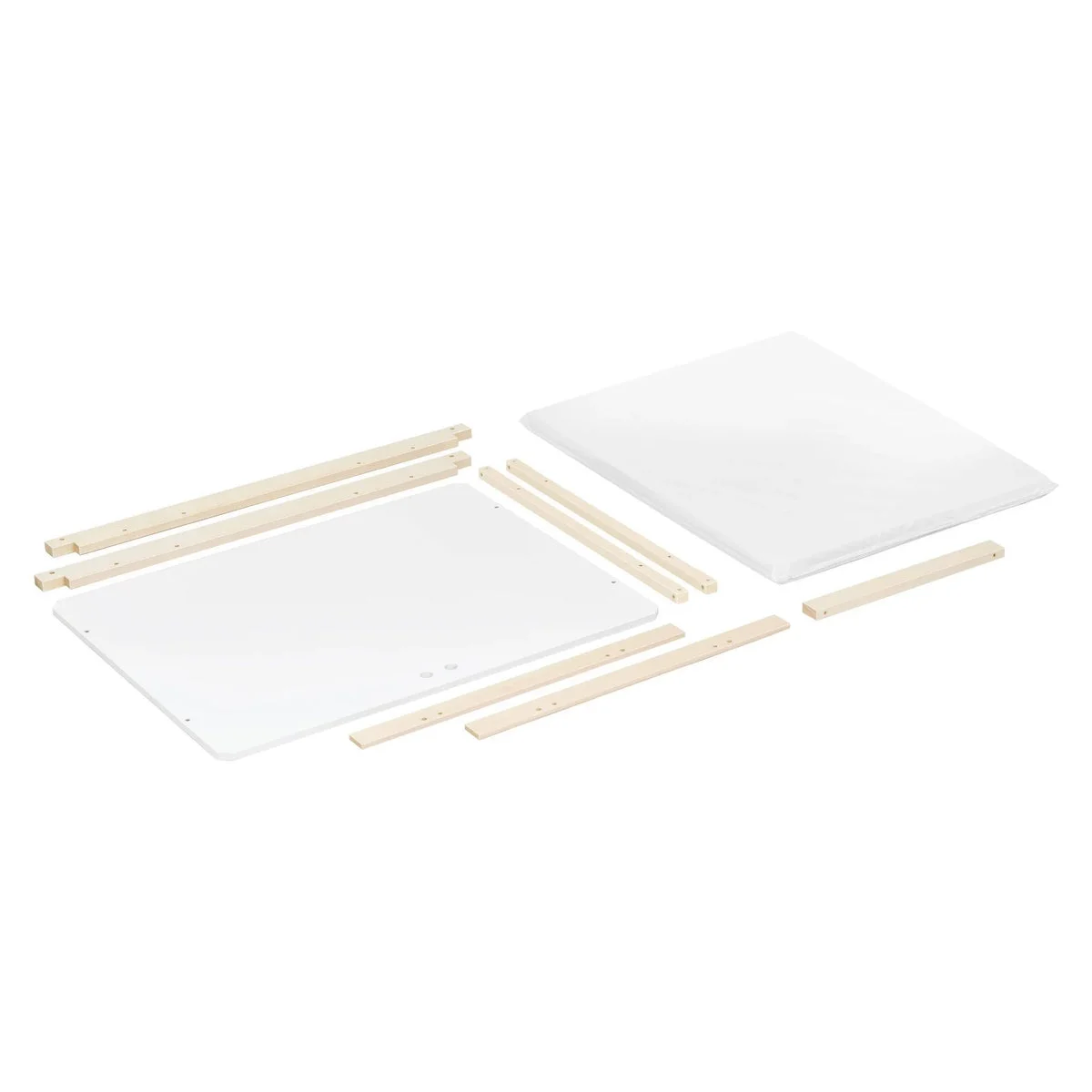 Babyletto Rolli All-Stages Midi Crib Conversion Kit- Washed Natural