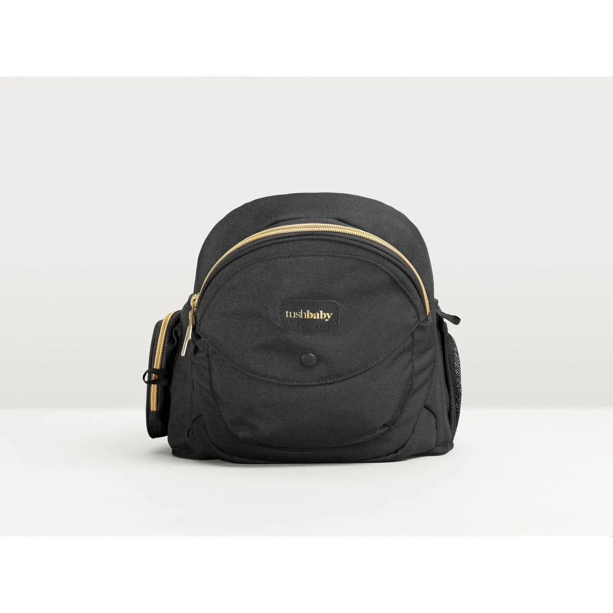 TushBaby Hip Seat Baby Carrier - Black/Gold (See Description)