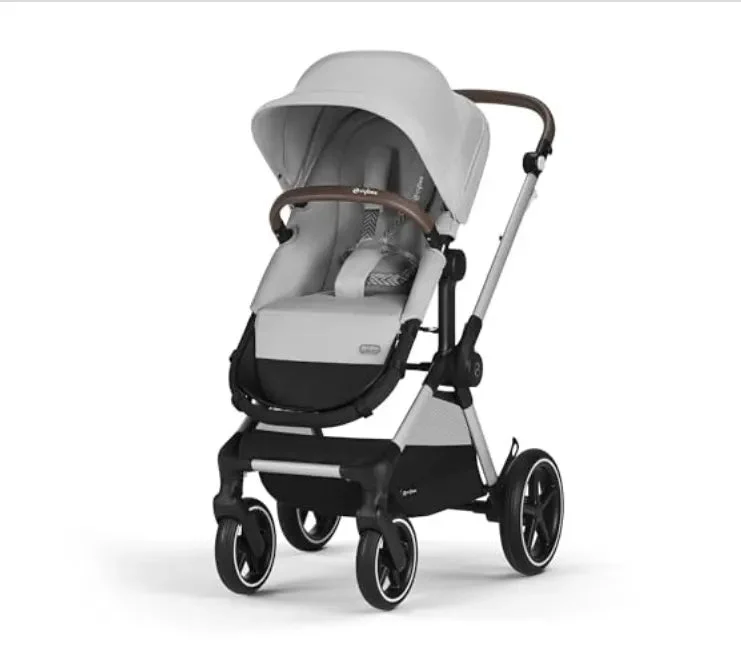 Cybex Eos Lux 2 in 1 Stroller - Lava Grey/Black Frame (See Description)