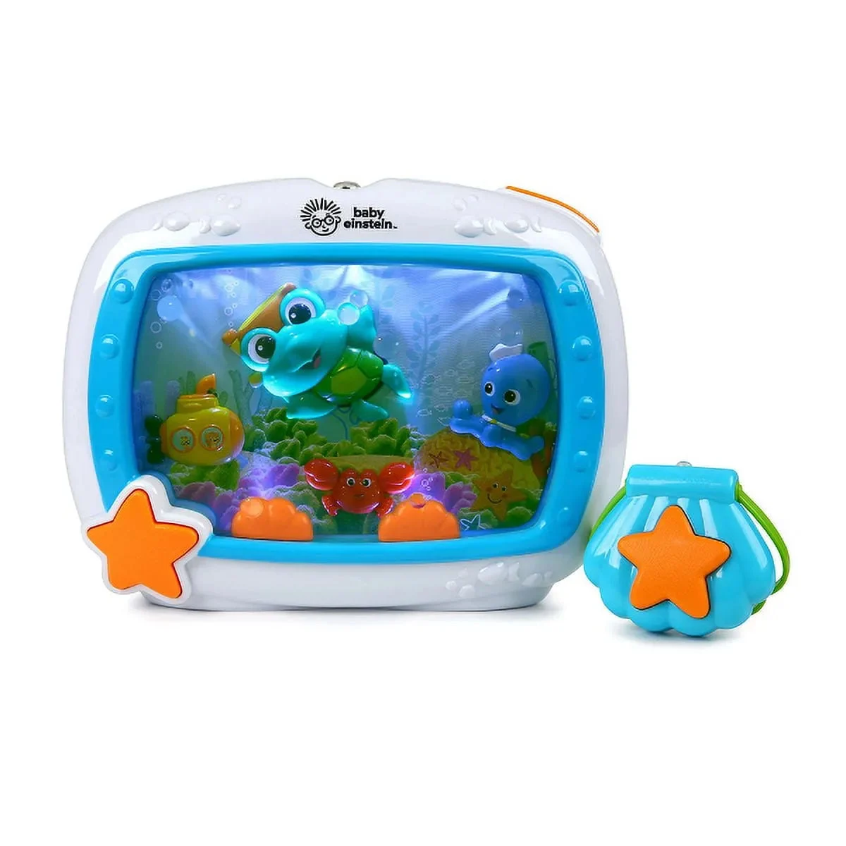 Baby Einstein n Sea Dreams Soother Musical Crib Toy and Sound Machine - Blue