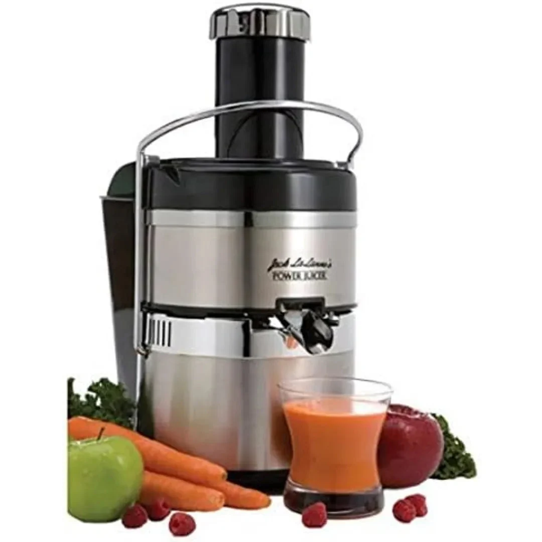 Jack Lalanne Power Juicer Deluxe - Black and Chrome