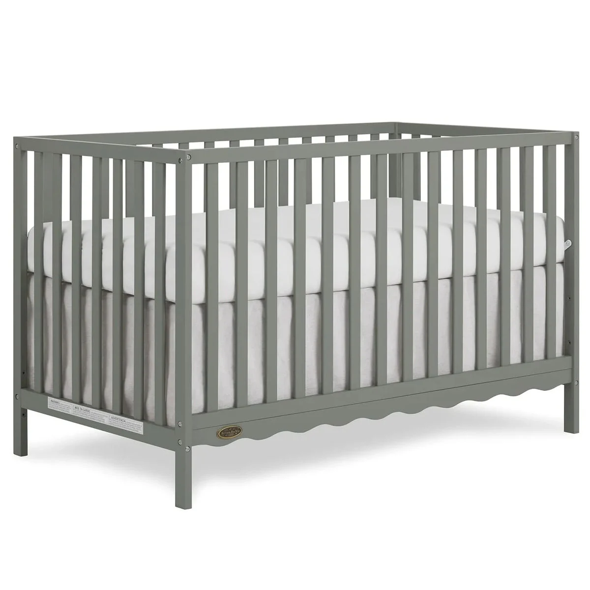 Dream On Me 5-in-1 Convertible Crib - Seagrass