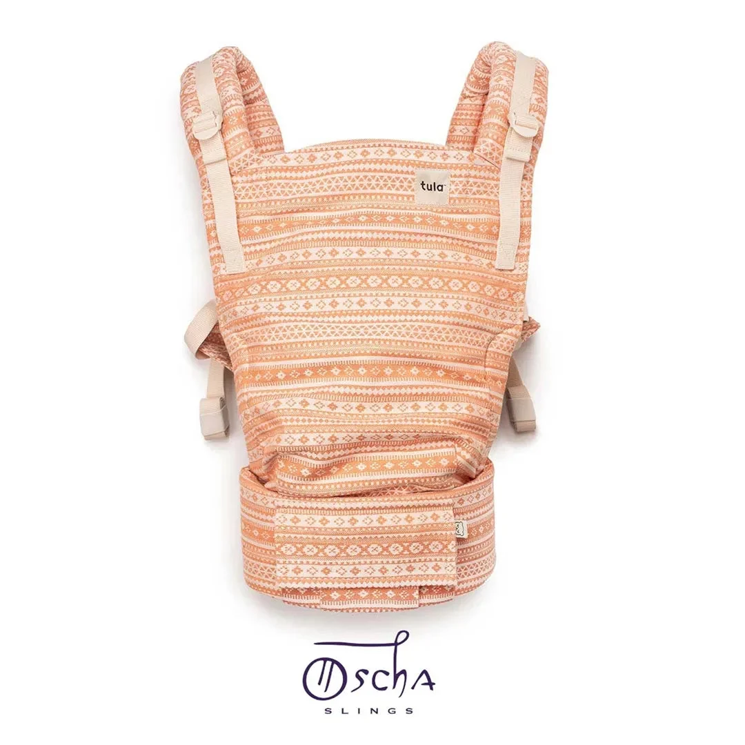 Tula Signature Woven Free-to-Grow Baby Carrier - Sonsie Apricot