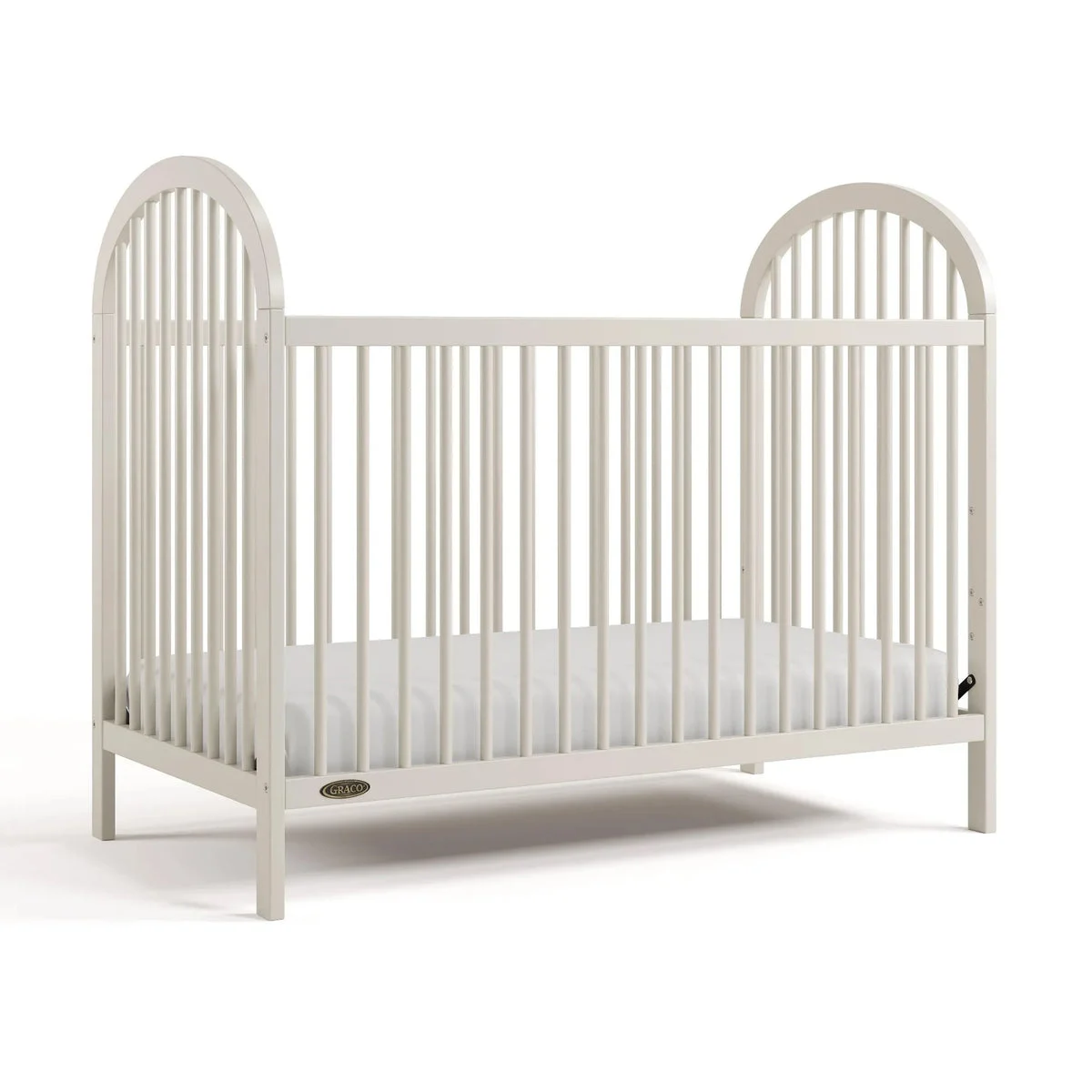Graco Olivia 3-In-1 Convertible Crib - Frosted Oat