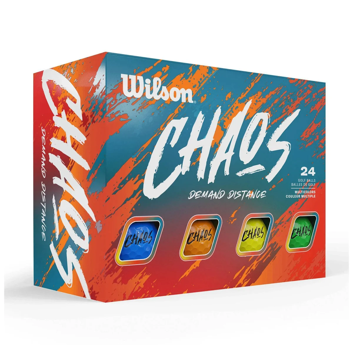 Wilson Chaos Golf Balls - 24-Pack