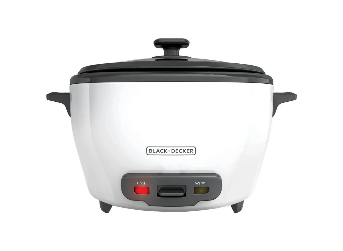 BLACK+DECKER 6-Cup Rice Cooker, RC506,