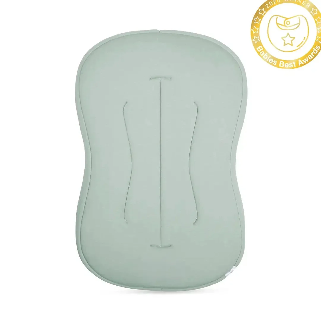 Snuggle Me Organic Curve Baby Lounger - Sage