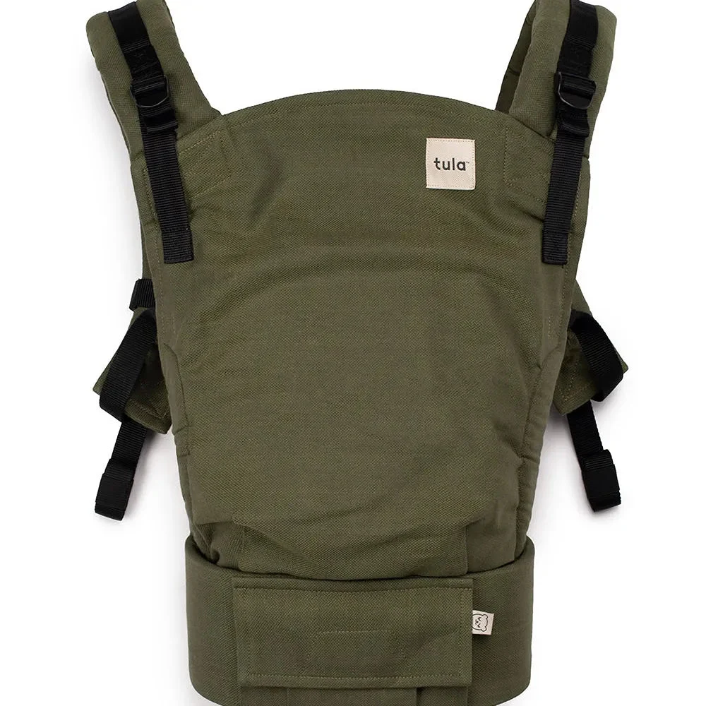 Tula Signature Handwoven Free-to-Grow Baby Carrier - Olivo