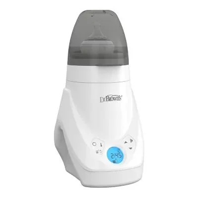 Dr Brown's Natural Flow Deluxe Baby Bottle Warmer and Sterilizer - White