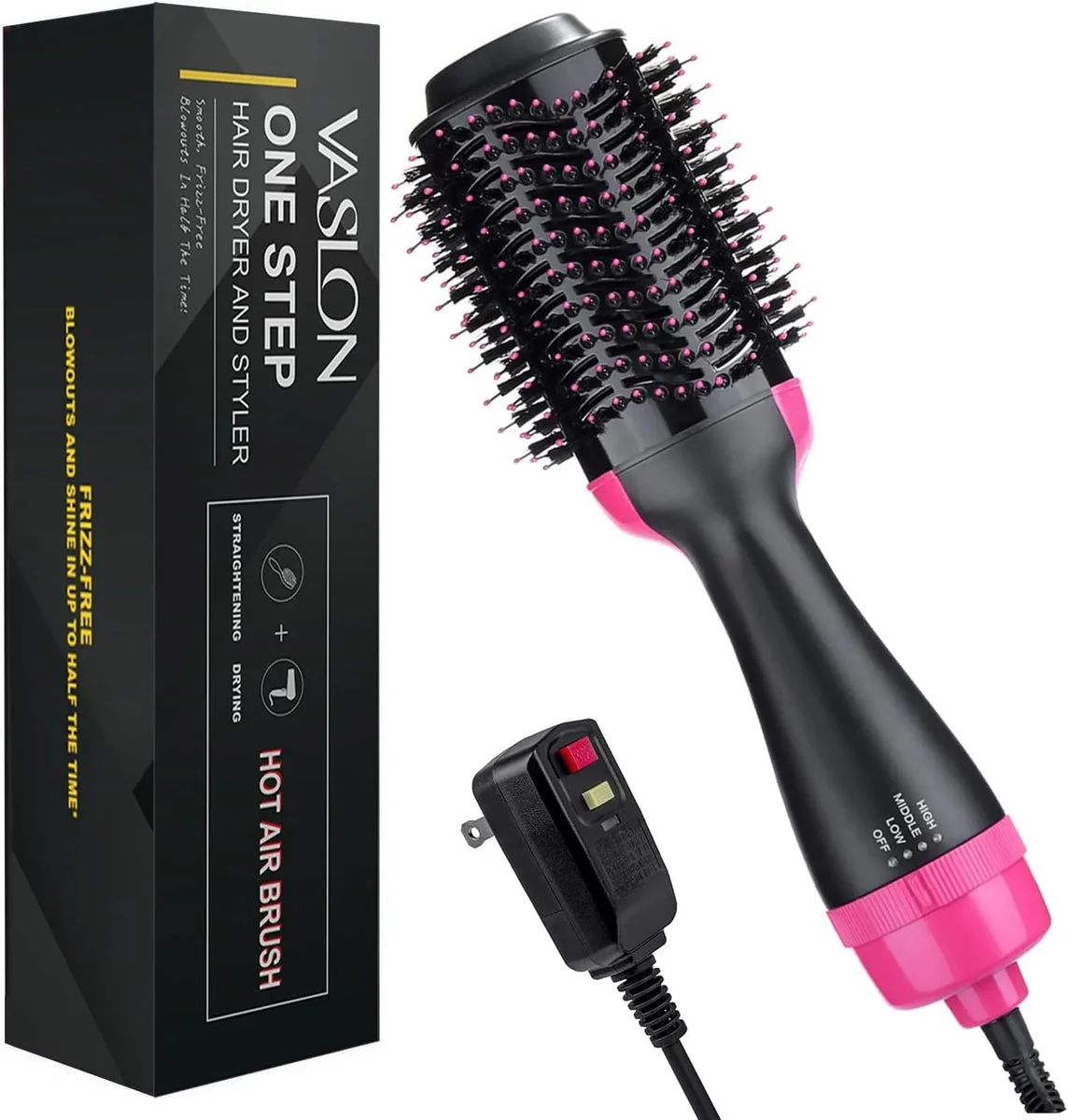 Vaslon Hot Air Brush 4 IN 1 Hair Dryer Brush