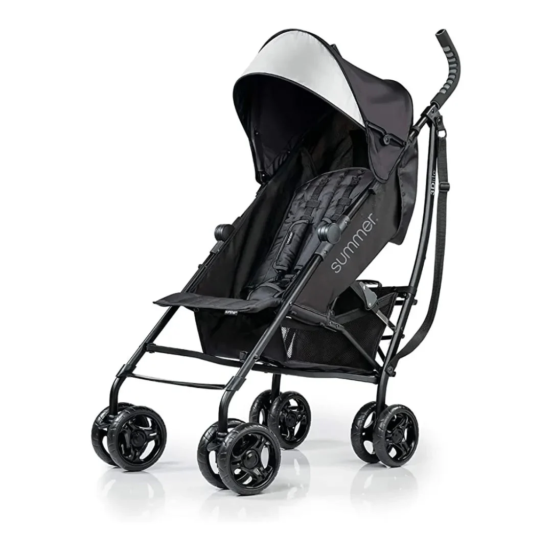 Summer Infant 3Dlite Convenience Stroller - Jet Black