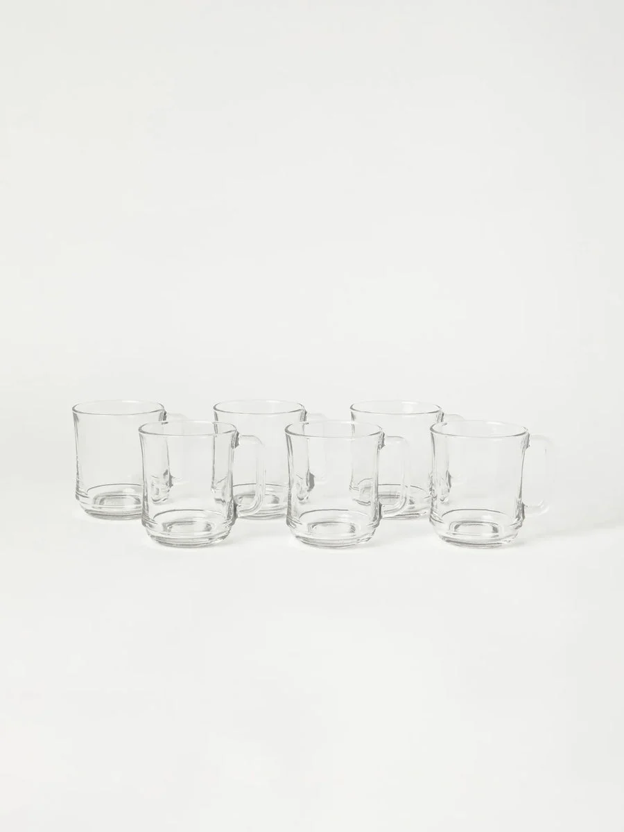Duralex Stackable Mug Set - Clear