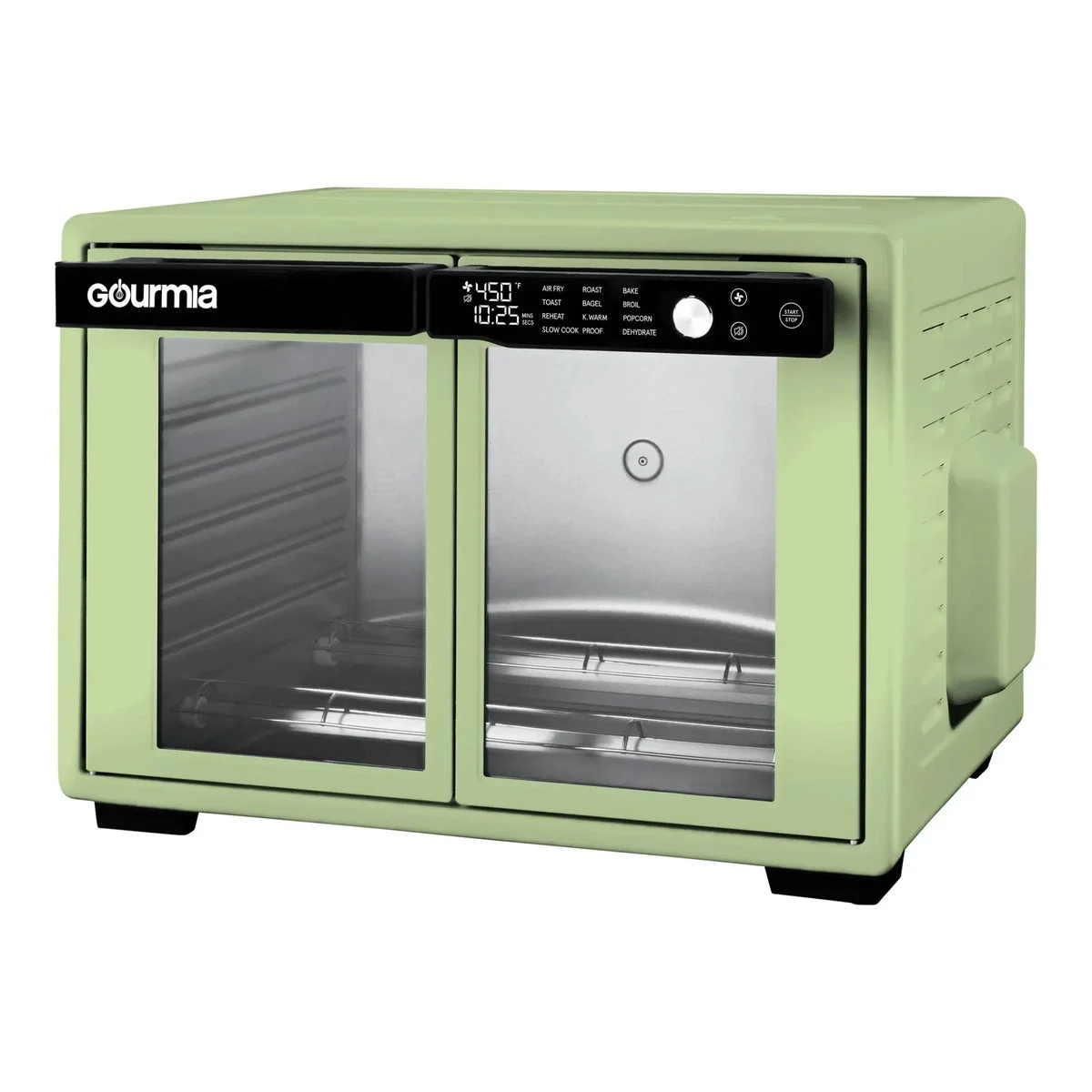 Gourmia Digital Toaster Oven Air Fryer - Green
