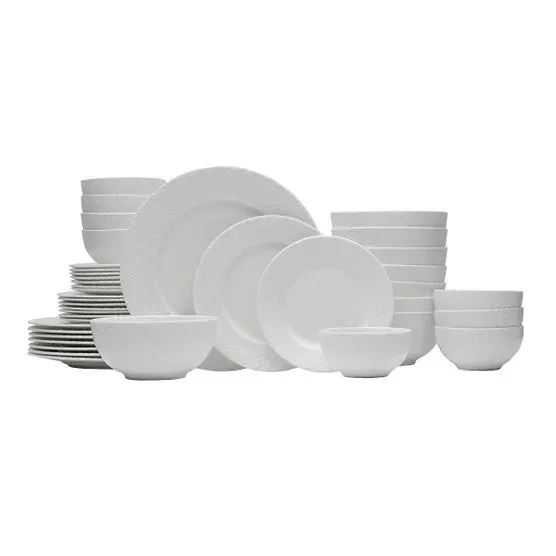 Mikasa Lattice 40-piece Bone China Dinnerware Set