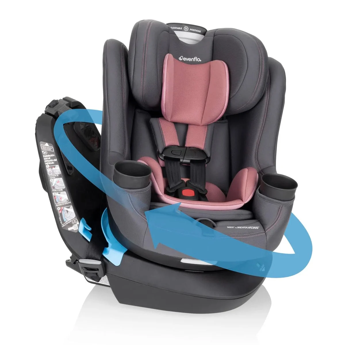 Evenflo Revolve 360 Rotating Convertible Car Seat - Chelsea