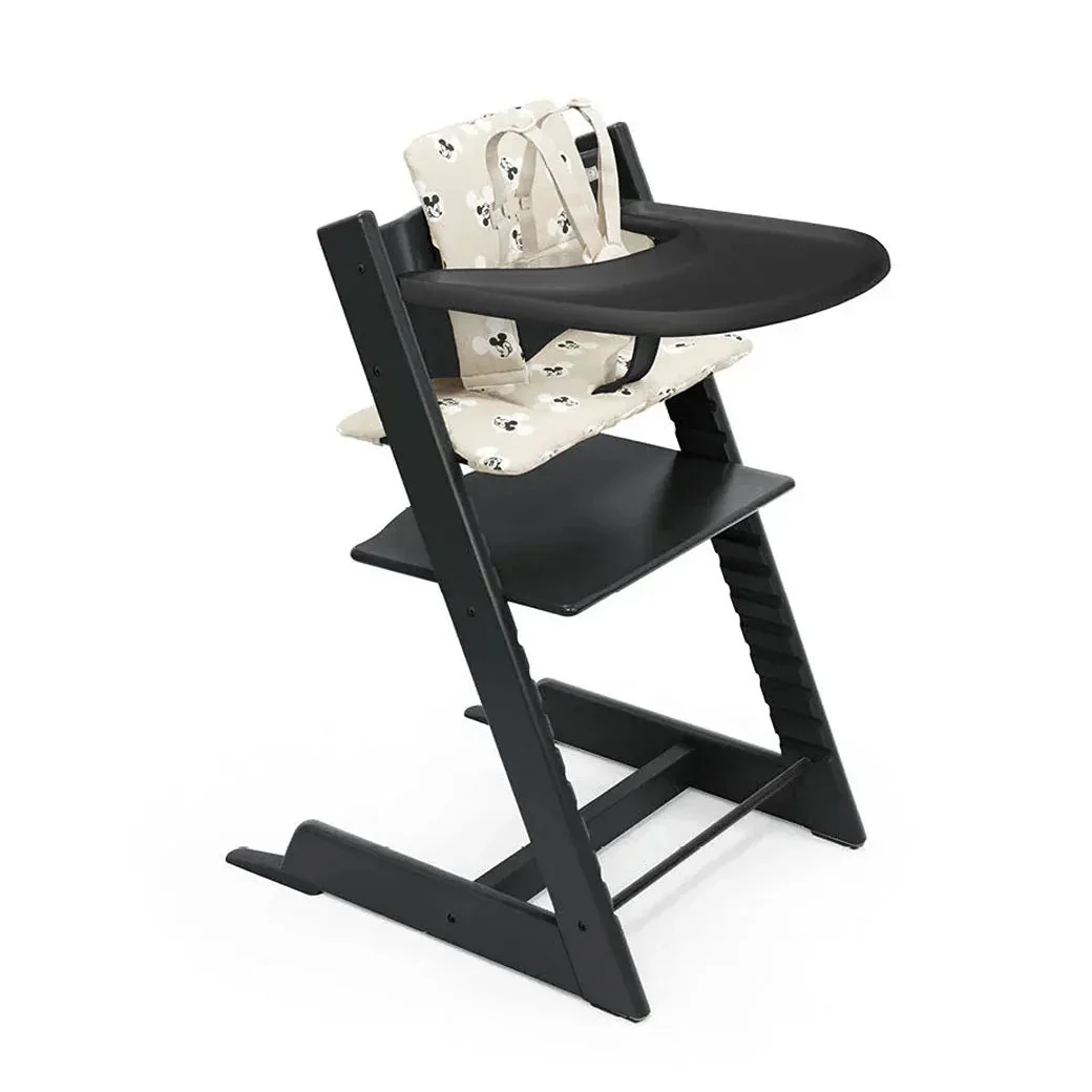 Stokke Tripp Trapp High Chair Complete - Black With Mickey Signature