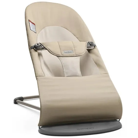 BabyBjörn Bouncer Balance Soft, Cotton - Khaki/Beige
