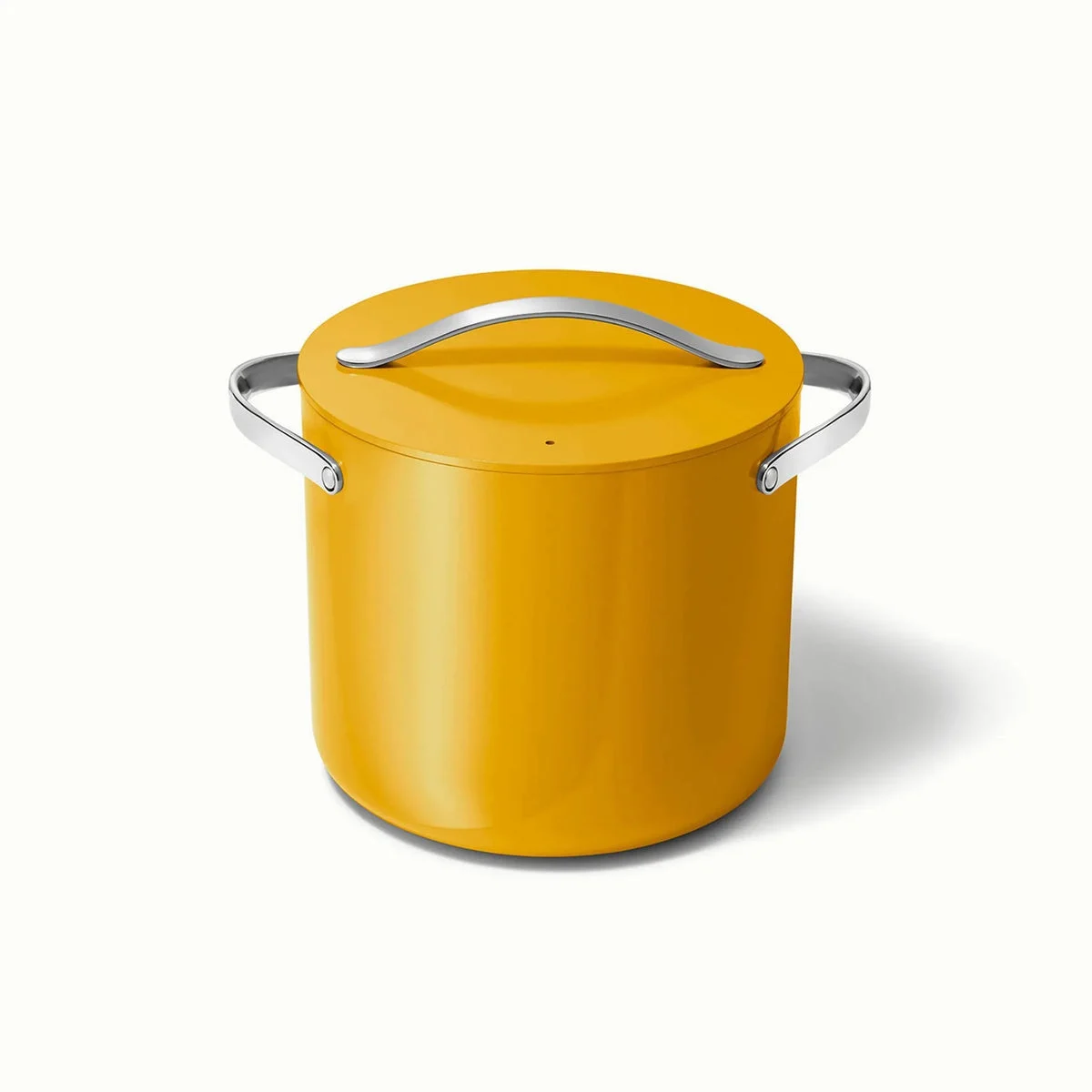 Caraway Stock Pot with Lid - Gold