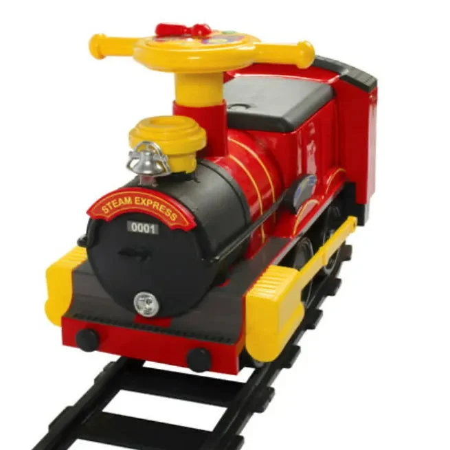 Rollplay Ride-on Steam Train - 6-Volt Battery Power