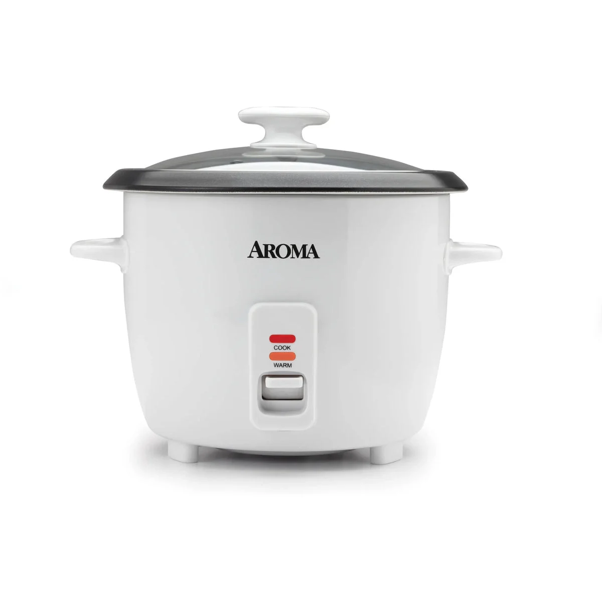 Aroma 14-Cup Rice Cooker & Food Steamer in one - White