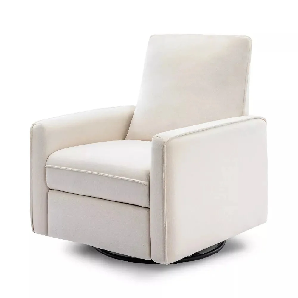 Davinci Penny Recliner and Swivel Glider - Performance Cream Eco-Weave