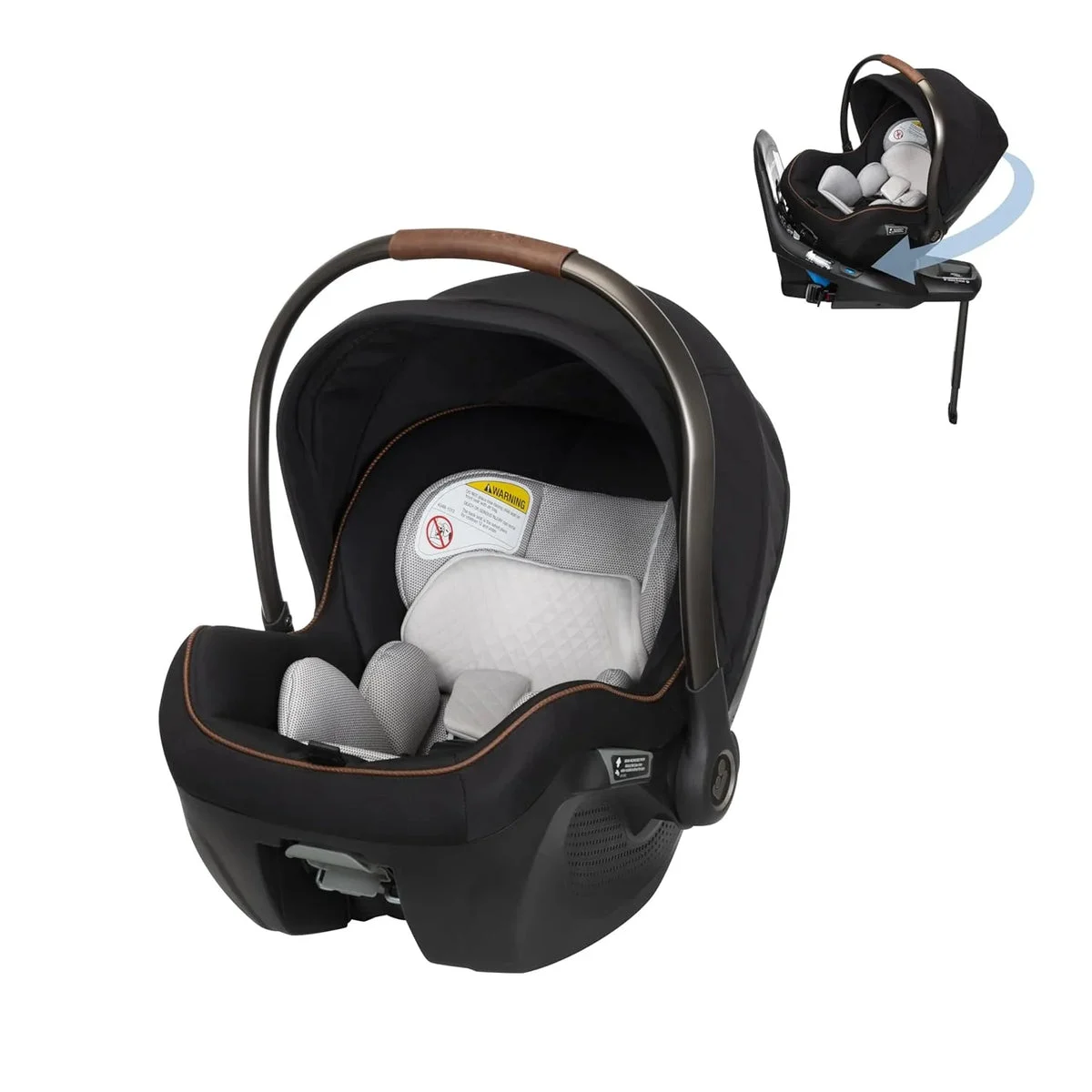 Maxi-Cosi Peri 180 Rotating Infant Car Seat - Onyx Sand