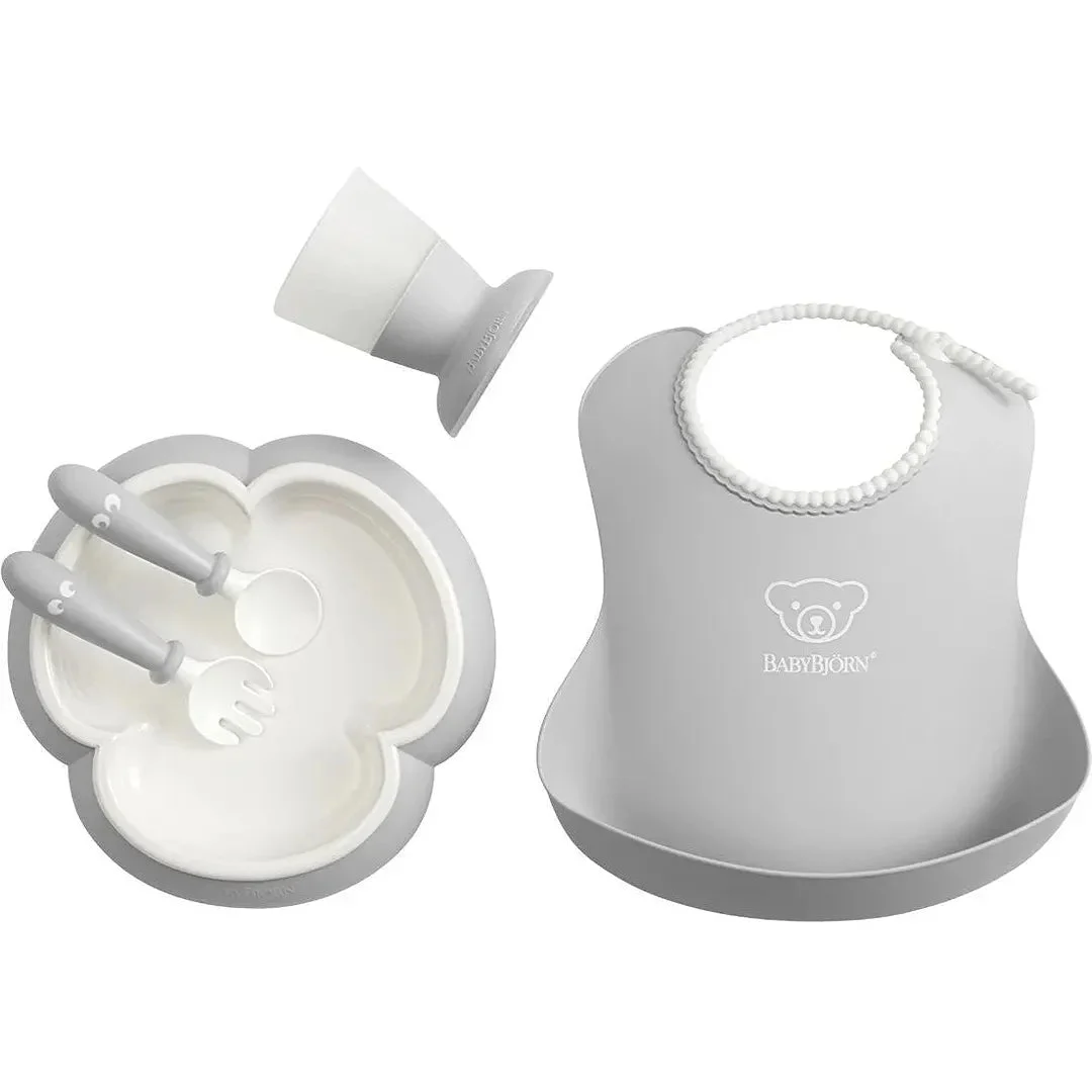 BabyBjörn Baby Dinner Set - Gray