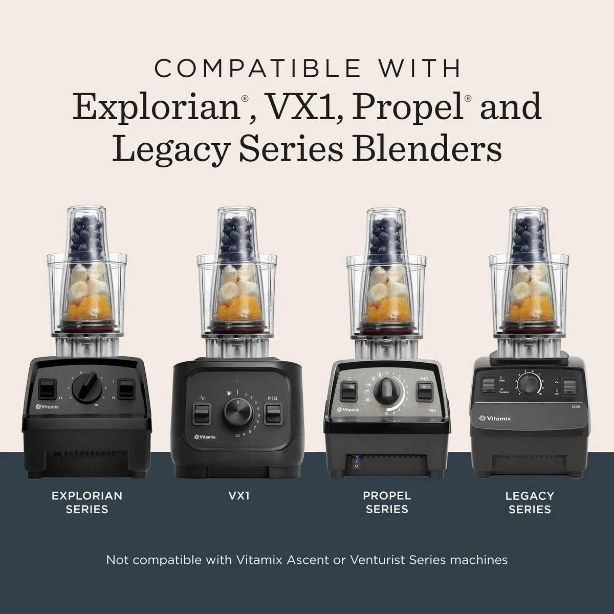 Vitamix Personal Cup and Adapter - Clear