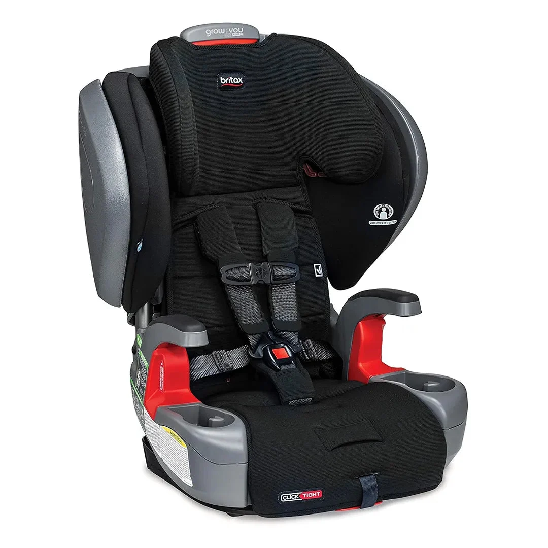 Britax Grow with You ClickTight Plus Harness-2-Booster Car Seat - Jet