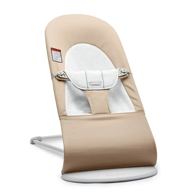 BabyBjörn Bouncer Balance Soft - Beige and Gray