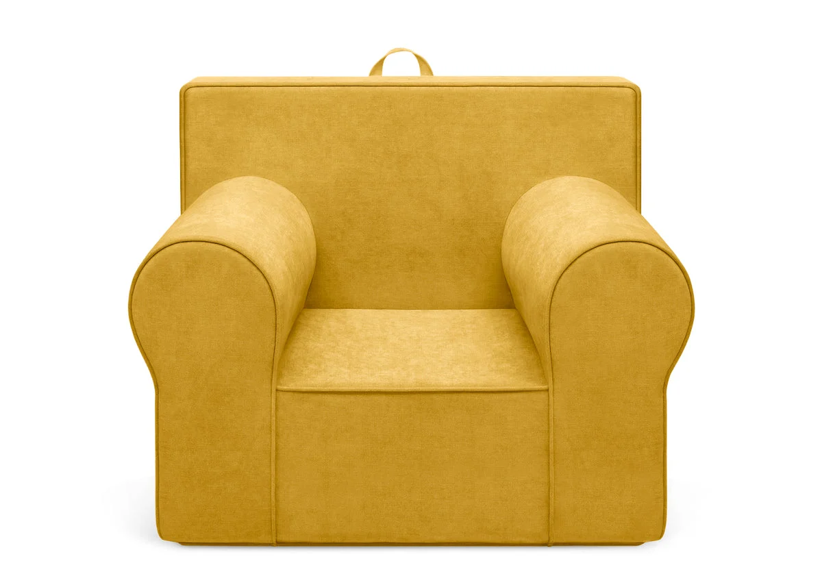 DELTA CHILDREN XL Cozee Foam Chair - Yellow