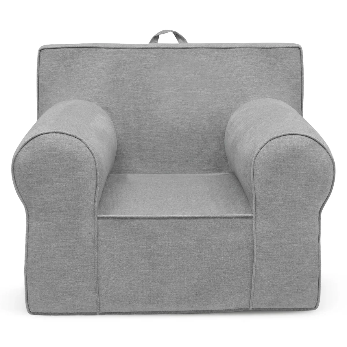 DELTA CHILDREN XL Cozee Foam Chair - Light Grey