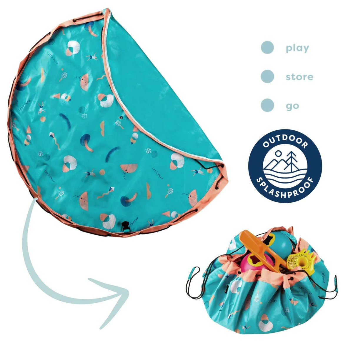 PLAY & GO Outdoor Storage Bag Play
