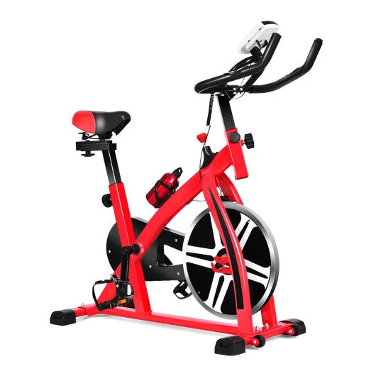 COSTWAY Adjustable Exercise Bicycle for Cycling and Cardio Fitness