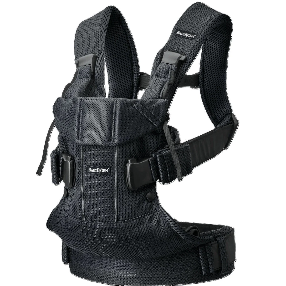 BabyBjörn Baby Carrier One Cotton - Black