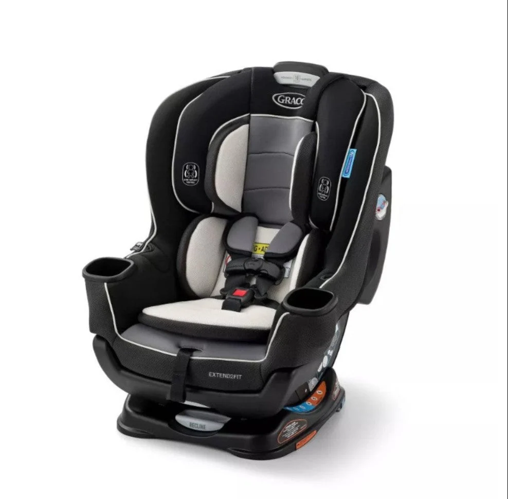 Graco Extend2Fit Convertible Car Seat - Gotham