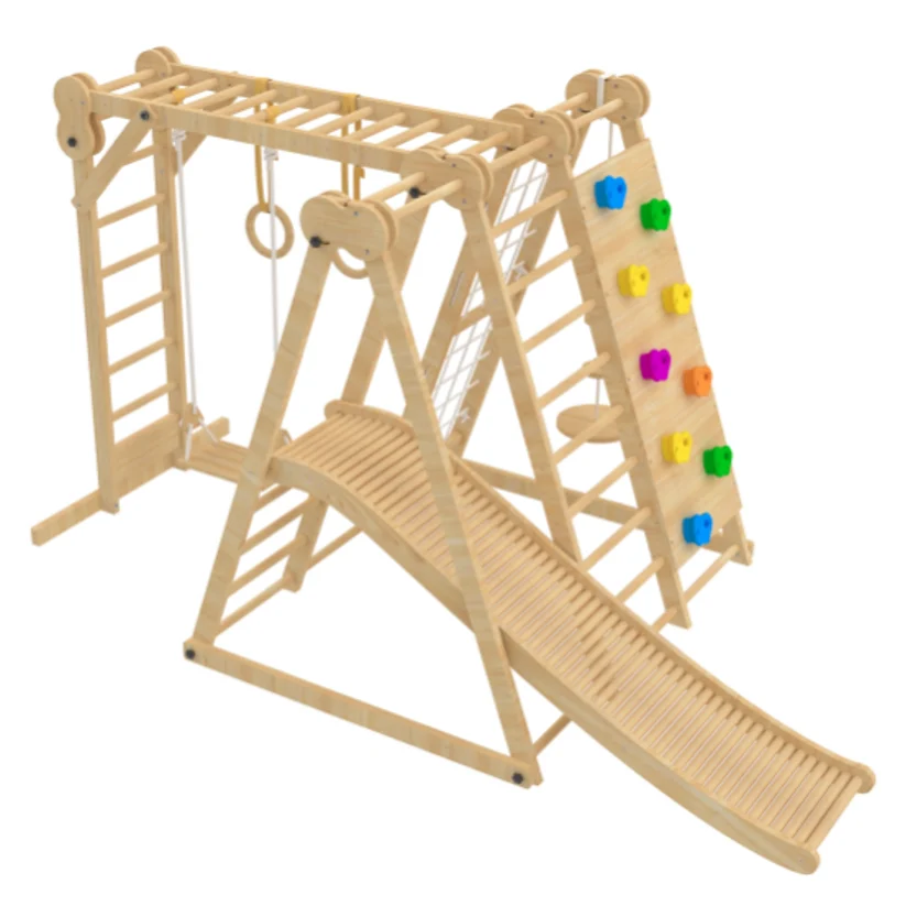 Avenlur Wooden Roller Slide - Add on (Climber Not Included)