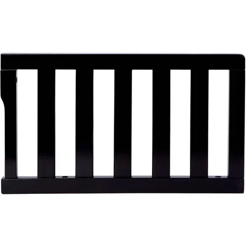 Adopteer Mij! Dream on Me Convertible Crib Toddler Guard Rail in Black Converts Cri